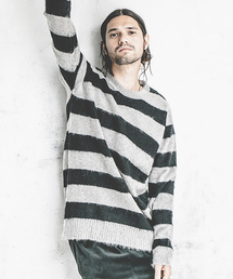 CAMBIO | mn1514 - Loose Mohair Knit Pullover ニット(ニット/セーター)