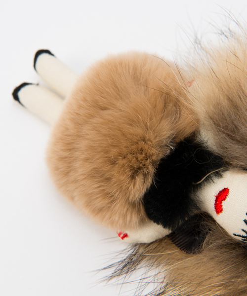 PAPILLONNER（パピヨネ）の「レッキスヘア パピヨネドール（チャーム・レディース・ベージュ/ブラック・FREE）」の9枚目の写真