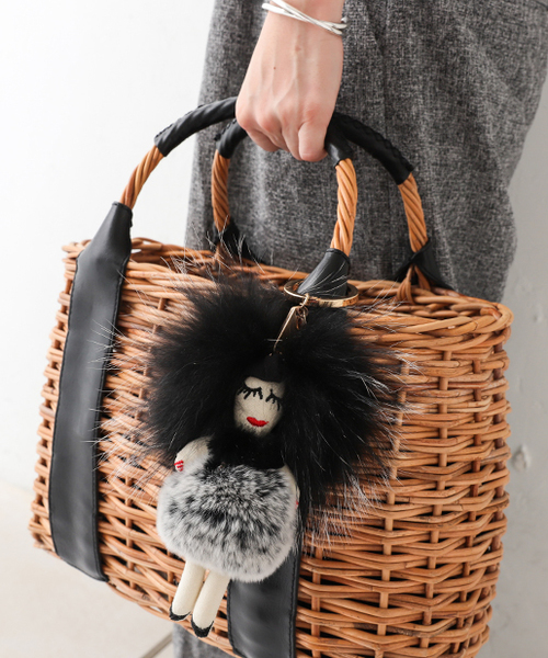 PAPILLONNER（パピヨネ）の「レッキスヘア パピヨネドール（チャーム・レディース・ベージュ/ブラック・FREE）」の10枚目の写真