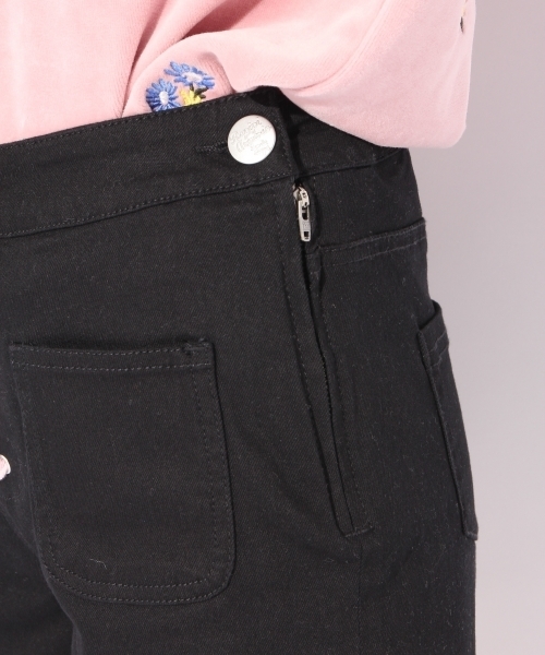 repipi armario（レピピ アルマリオ）の「レースアップＳＰ（デニムパンツ・キッズ・イエロー/ブルー/ブラック/レッド・X-SMALL/SMALL/LARGE/MEDIUM）」の18枚目の写真