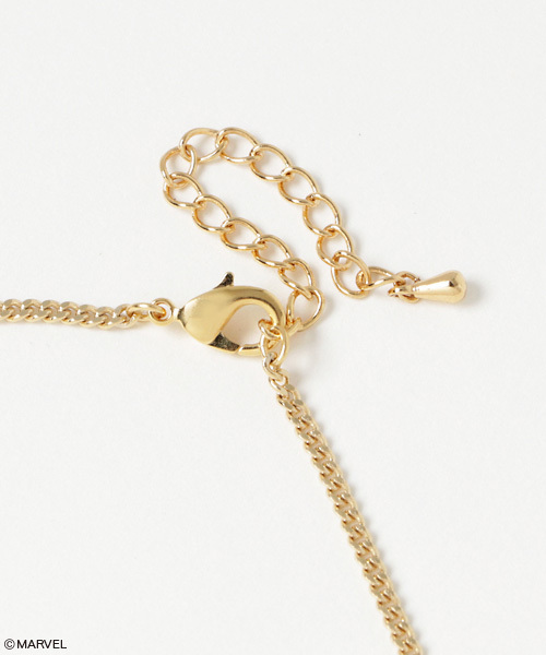 MARVEL（マーベル）の「【 MARVEL 】 コットンパールアクセサリー ネックレス  (アイアンマン)（ネックレス・レディース・ホワイト・FREE）」の3枚目の写真