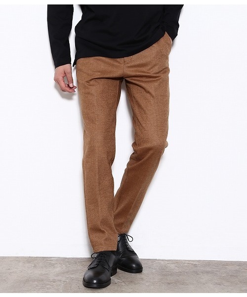 JUNRED（ジュンレッド）の「アクティブエアウールハイパースリムパンツ（その他パンツ・メンズ・ブラック/キャメル/ワイン/チャコールグレー・LL/S/M/L）」の4枚目の写真