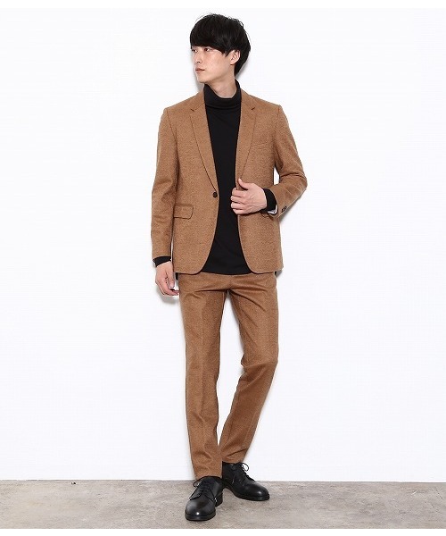 JUNRED（ジュンレッド）の「アクティブエアウールハイパースリムパンツ（その他パンツ・メンズ・ブラック/キャメル/ワイン/チャコールグレー・LL/S/M/L）」の14枚目の写真