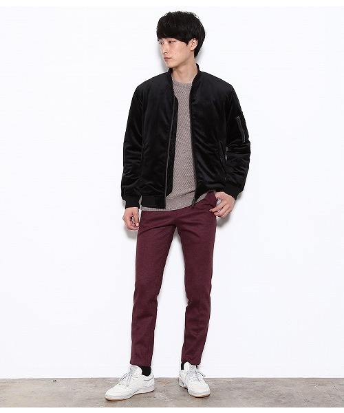 JUNRED（ジュンレッド）の「アクティブエアウールハイパースリムパンツ（その他パンツ・メンズ・ブラック/キャメル/ワイン/チャコールグレー・LL/S/M/L）」の12枚目の写真