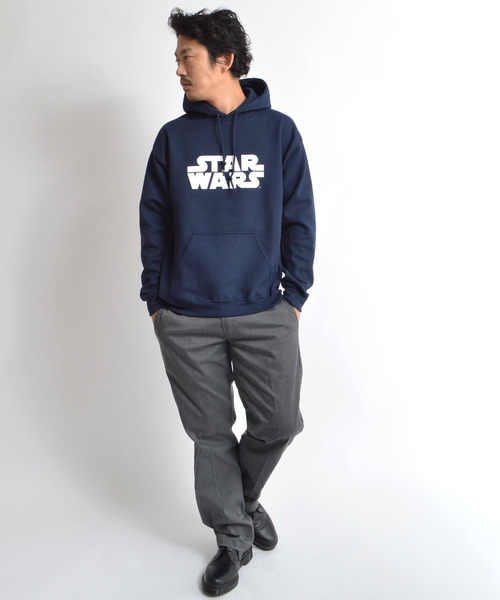 ROOPTOKYO（ループトウキョウ）の「【S/B × STARWARS】裏起毛 コラボ プルオーバー パーカー（パーカー・メンズ・グレー/ネイビー/ブラック/ホワイト・M/S/XL/L）」の17枚目の写真