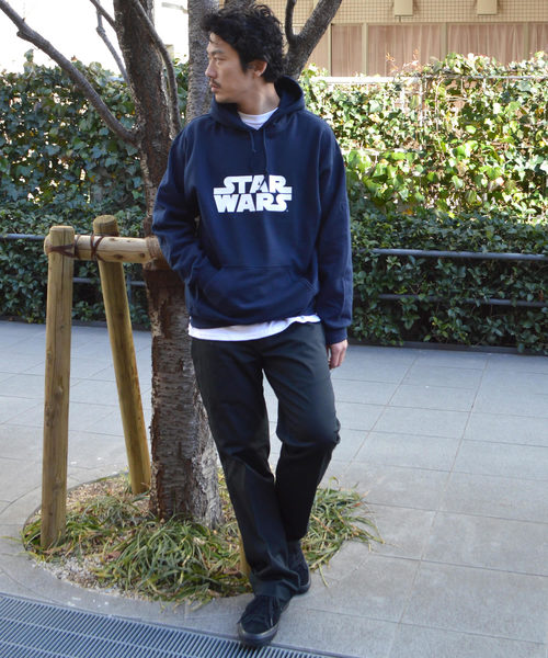 ROOPTOKYO（ループトウキョウ）の「【S/B × STARWARS】裏起毛 コラボ プルオーバー パーカー（パーカー・メンズ・グレー/ネイビー/ブラック/ホワイト・M/S/XL/L）」の16枚目の写真