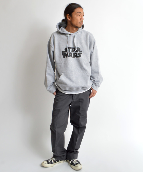 ROOPTOKYO（ループトウキョウ）の「【S/B × STARWARS】裏起毛 コラボ プルオーバー パーカー（パーカー・メンズ・グレー/ネイビー/ブラック/ホワイト・M/S/XL/L）」の15枚目の写真