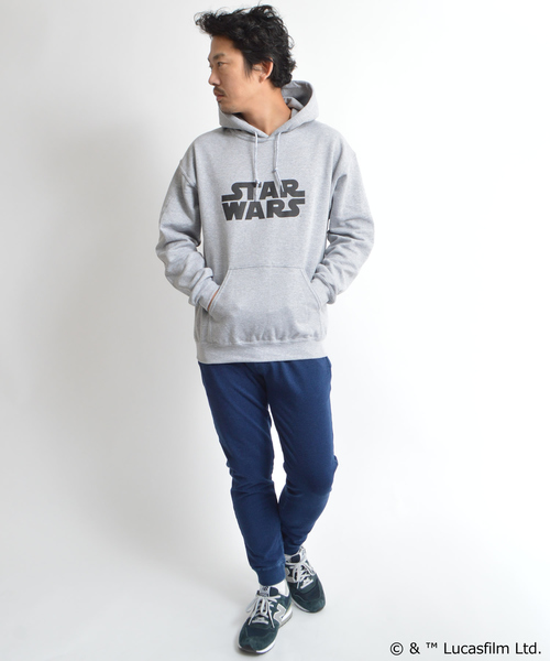 ROOPTOKYO（ループトウキョウ）の「【S/B × STARWARS】裏起毛 コラボ プルオーバー パーカー（パーカー・メンズ・グレー/ネイビー/ブラック/ホワイト・M/S/XL/L）」の21枚目の写真