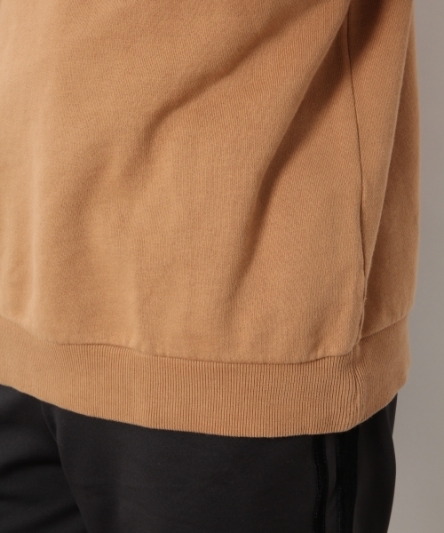 RAGEBLUE（レイジブルー）の「＜6色展開＞ビッグシルエット裏毛スウェットクルー/777077（スウェット・メンズ・ホワイト/ブラック/パープル/ブルー/グリーン/キャメル・SMALL/MEDIUM/LARGE）」の9枚目の写真