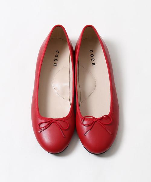 coen（コーエン）の「【CM着用アイテム】バレエフラットシューズ（バレエシューズ・レディース・ブラック/レッド/シルバー・LARGE/MEDIUM/SMALL/X-LARGE）」の16枚目の写真