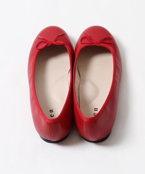 coen（コーエン）の「【CM着用アイテム】バレエフラットシューズ（バレエシューズ・レディース・ブラック/レッド/シルバー・LARGE/MEDIUM/SMALL/X-LARGE）」の17枚目の写真