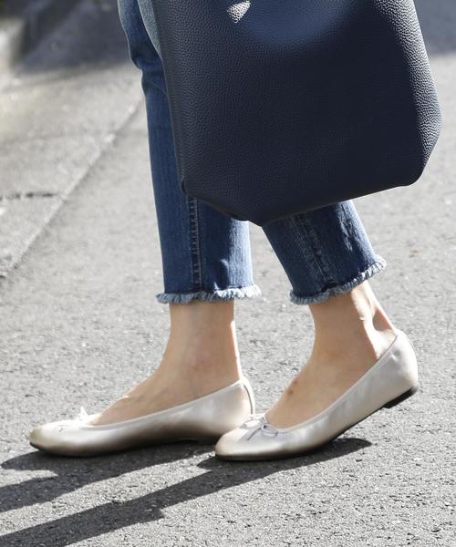 coen（コーエン）の「【CM着用アイテム】バレエフラットシューズ（バレエシューズ・レディース・ブラック/レッド/シルバー・LARGE/MEDIUM/SMALL/X-LARGE）」の14枚目の写真