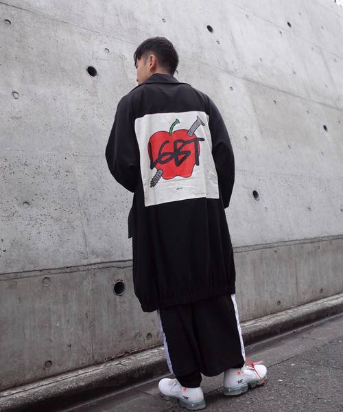 AFYF(エーエフワイエフ)の「AFYF OVERSIZE LONG MODS COAT/オーバーサイズロングモッズコート(モッズコート・メンズ・ネイビー/ブラック/ブラック系その他/ブラック系その他2・FREE)」の14枚目の写真