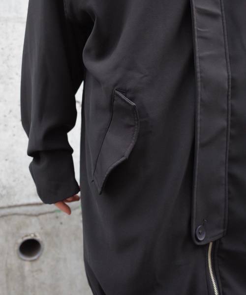 【未使用】 rovtski AFYF FETISH ART ビッグモッズコート アウター コート モッズコート ユニセックス ビッグシルエット ベルト