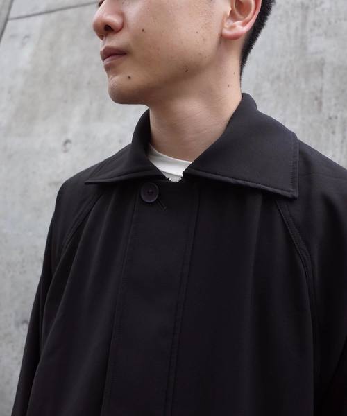 AFYF(エーエフワイエフ)の「AFYF OVERSIZE LONG MODS COAT/オーバーサイズロングモッズコート(モッズコート・メンズ・ネイビー/ブラック/ブラック系その他/ブラック系その他2・FREE)」の8枚目の写真