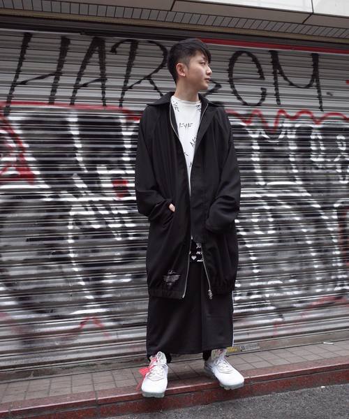 AFYF(エーエフワイエフ)の「AFYF OVERSIZE LONG MODS COAT/オーバーサイズロングモッズコート(モッズコート・メンズ・ネイビー/ブラック/ブラック系その他/ブラック系その他2・FREE)」の7枚目の写真