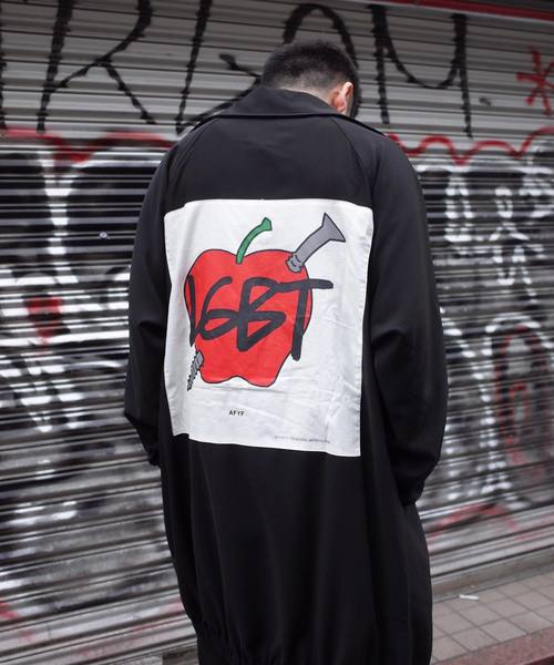 AFYF(エーエフワイエフ)の「AFYF OVERSIZE LONG MODS COAT/オーバーサイズロングモッズコート(モッズコート・メンズ・ネイビー/ブラック/ブラック系その他/ブラック系その他2・FREE)」の5枚目の写真