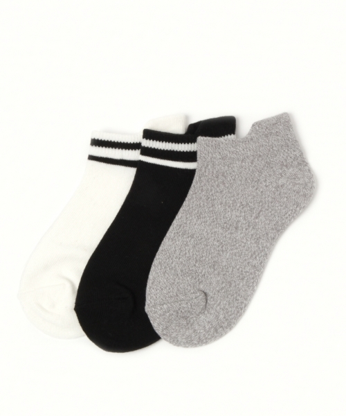 GLOBAL WORK（グローバルワーク）の「【キッズ】アソートアンクルソックス/780660（ソックス/靴下・キッズ・ホワイト系その他/その他3/その他2/その他1・LARGE/MEDIUM/SMALL）」の3枚目の写真