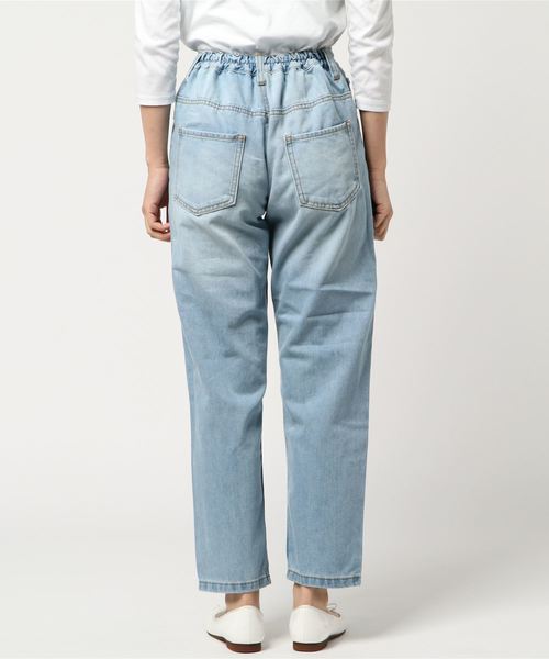 PUNYUS(プニュズ)の「ボーイズデニムパンツ(デニムパンツ・レディース・ライトインディゴブルー/インディゴブルー/ブルー系その他・1/4/3/2)」の5枚目の写真