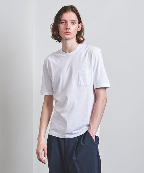 tsuki.s(ツキドットエス)の「<tsuki.s(ツキドットエス)> テンジク クルーネック(Tシャツ/カットソー・メンズ・ホワイト/グレー・MEDIUM/LARGE/SMALL/X-LARGE)」の19枚目の写真