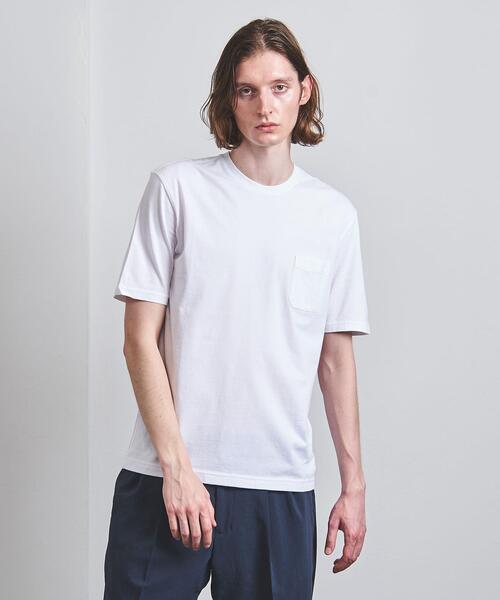 tsuki.s(ツキドットエス)の「<tsuki.s(ツキドットエス)> テンジク クルーネック(Tシャツ/カットソー・メンズ・ホワイト/グレー・MEDIUM/LARGE/SMALL/X-LARGE)」の13枚目の写真