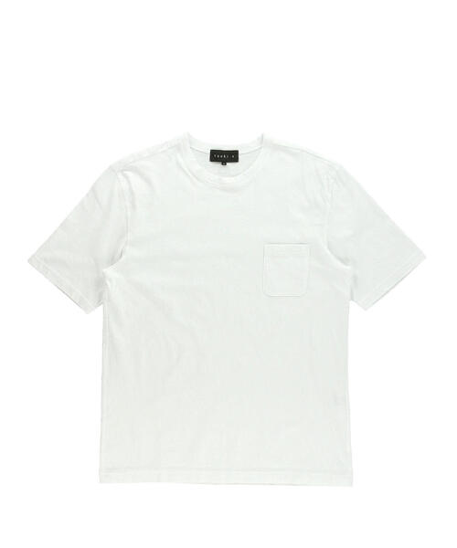 tsuki.s(ツキドットエス)の「<tsuki.s(ツキドットエス)> テンジク クルーネック(Tシャツ/カットソー・メンズ・ホワイト/グレー・MEDIUM/LARGE/SMALL/X-LARGE)」の17枚目の写真