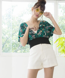 WEGO | WEGO/デイリーハイウエストショーツ(その他パンツ)