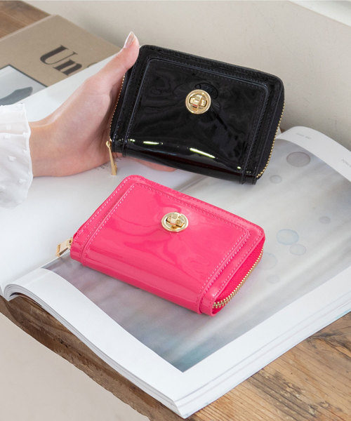 夢展望（ユメテンボウ）の「二つ折りコンパクト財布（財布・レディース・ブラック/ピンク/ゴールド/その他・FREE）」の11枚目の写真