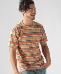 BAYFLOW | パイルマルチボーダーTシャツ(Tシャツ/カットソー)