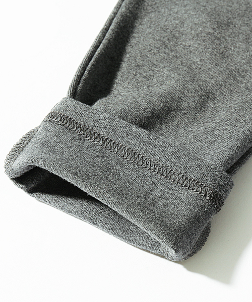 devirock(デビロック)の「厚手もっちり10分丈レギンス(レギンス/スパッツ・キッズ・ブラック/ネイビー/オフホワイト/マスタード/モカ/ヘザーチャコール/ワイン・110cm/130cm/140cm/160cm/120cm/150cm/100cm)」の18枚目の写真