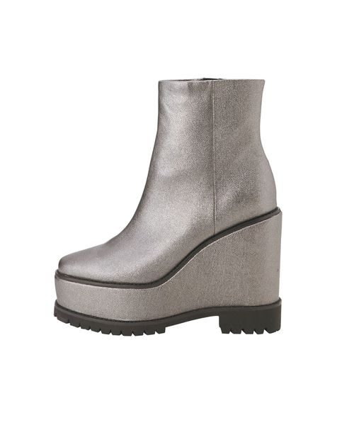 EVRIS（エヴリス）の「ウエッジソールブーツ（ブーツ・レディース・ブラック/シルバー・SMALL/MEDIUM/LARGE）」の2枚目の写真
