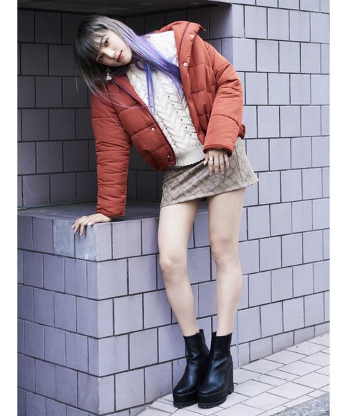 EVRIS（エヴリス）の「ウエッジソールブーツ（ブーツ・レディース・ブラック/シルバー・SMALL/MEDIUM/LARGE）」の3枚目の写真