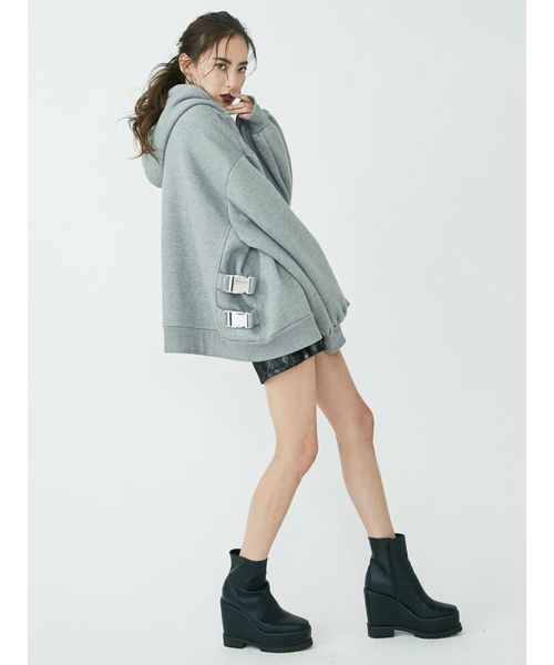 EVRIS（エヴリス）の「ウエッジソールブーツ（ブーツ・レディース・ブラック/シルバー・SMALL/MEDIUM/LARGE）」の4枚目の写真