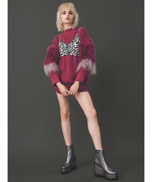 EVRIS（エヴリス）の「ウエッジソールブーツ（ブーツ・レディース・ブラック/シルバー・SMALL/MEDIUM/LARGE）」の8枚目の写真