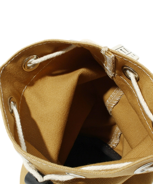SHIPS（シップス）の「UTILITY CANVAS:ユーティリティー サック（ショルダーバッグ・キッズ・ナチュラル/カーキ/オレンジ/イエロー/ネイビー・ONE SIZE）」の10枚目の写真