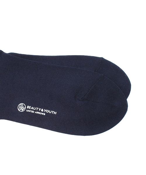 BEAUTY&YOUTH UNITED ARROWS(ビューティーアンドユースユナイテッドアローズ)の「BYSF コットンナイロン ソリッドショートソックス(fyoww)◆(ソックス/靴下・レディース・ホワイト/ブラック/ネイビー・フリー)」の5枚目の写真