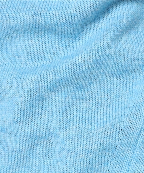 SHIPS for women（シップスフォーウィメン）の「ウール カシミヤ Vネックプルオーバー（ニット/セーター・レディース・グレー/オフホワイト/ブラック/ライトブルー・ONE SIZE）」の10枚目の写真