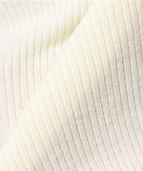 WEGO（ウィゴー）の「WEGO/リブハイネックニット（ニット/セーター・レディース・ブラック/杢グレー/マスタード/オフホワイト/オートミール/ブルー/レッド・MEDIUM）」の13枚目の写真