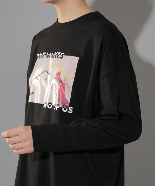 PAGEBOY(ページボーイ)の「ヴィンテージフォトロンT(Tシャツ/カットソー・レディース・ホワイト/ブラック・FREE)」の10枚目の写真