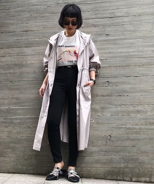 PAGEBOY(ページボーイ)の「ヴィンテージフォトロンT(Tシャツ/カットソー・レディース・ホワイト/ブラック・FREE)」の14枚目の写真