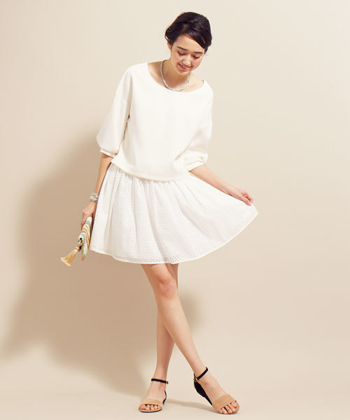 Jewel Changes(ジュエルチェンジズ)の「JC 異素材 コンビ アンクル フラット サンダル / ストラップг◆(サンダル・レディース・Black/Beige/Cobalt/ピンク/ネイビー・SMALL/MEDIUM/LARGE)」の14枚目の写真