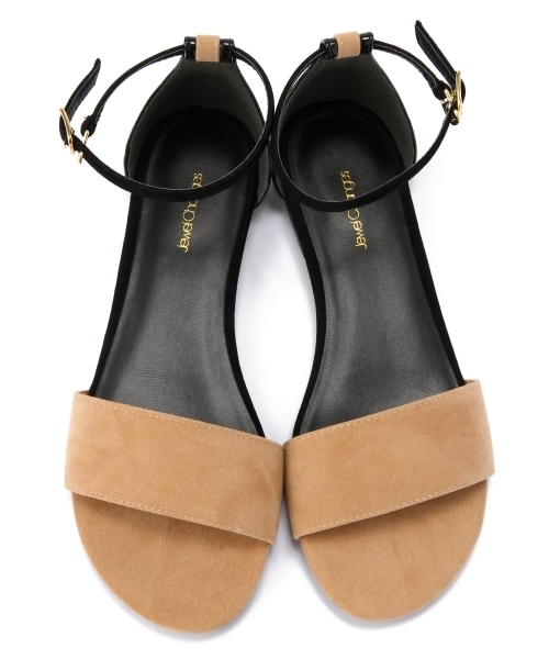 Jewel Changes(ジュエルチェンジズ)の「JC 異素材 コンビ アンクル フラット サンダル / ストラップг◆(サンダル・レディース・Black/Beige/Cobalt/ピンク/ネイビー・SMALL/MEDIUM/LARGE)」の21枚目の写真