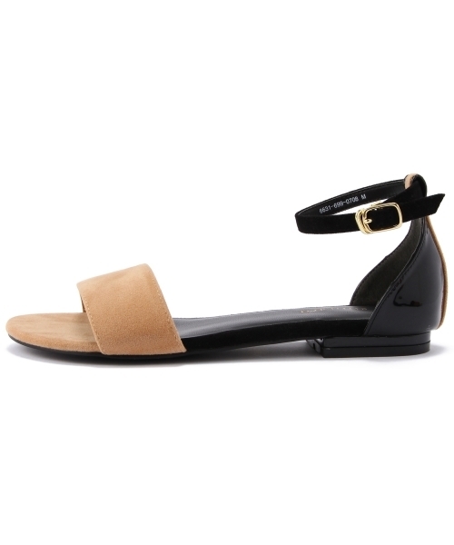 Jewel Changes(ジュエルチェンジズ)の「JC 異素材 コンビ アンクル フラット サンダル / ストラップг◆(サンダル・レディース・Black/Beige/Cobalt/ピンク/ネイビー・SMALL/MEDIUM/LARGE)」の22枚目の写真