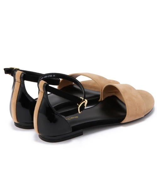 Jewel Changes(ジュエルチェンジズ)の「JC 異素材 コンビ アンクル フラット サンダル / ストラップг◆(サンダル・レディース・Black/Beige/Cobalt/ピンク/ネイビー・SMALL/MEDIUM/LARGE)」の18枚目の写真