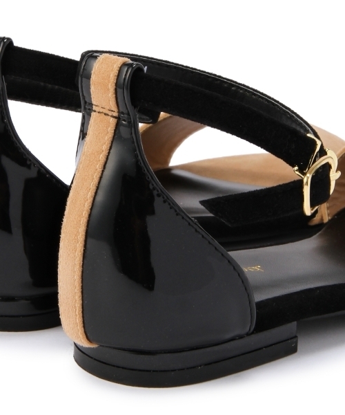 Jewel Changes(ジュエルチェンジズ)の「JC 異素材 コンビ アンクル フラット サンダル / ストラップг◆(サンダル・レディース・Black/Beige/Cobalt/ピンク/ネイビー・SMALL/MEDIUM/LARGE)」の20枚目の写真