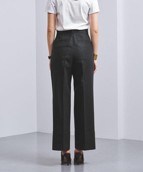 UNITED ARROWS(ユナイテッドアローズ)の「UBCB C/LI ワイド ダブルパンツ◆(その他パンツ・レディース・ブラック・38/34/36/40)」の5枚目の写真