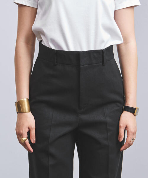 UNITED ARROWS(ユナイテッドアローズ)の「UBCB C/LI ワイド ダブルパンツ◆(その他パンツ・レディース・ブラック・38/34/36/40)」の8枚目の写真