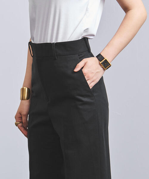 UNITED ARROWS(ユナイテッドアローズ)の「UBCB C/LI ワイド ダブルパンツ◆(その他パンツ・レディース・ブラック・38/34/36/40)」の9枚目の写真