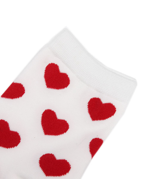 WEGO（ウィゴー）の「WEGO/ハートソックス（ソックス/靴下・レディース・その他1・FREE）」の4枚目の写真