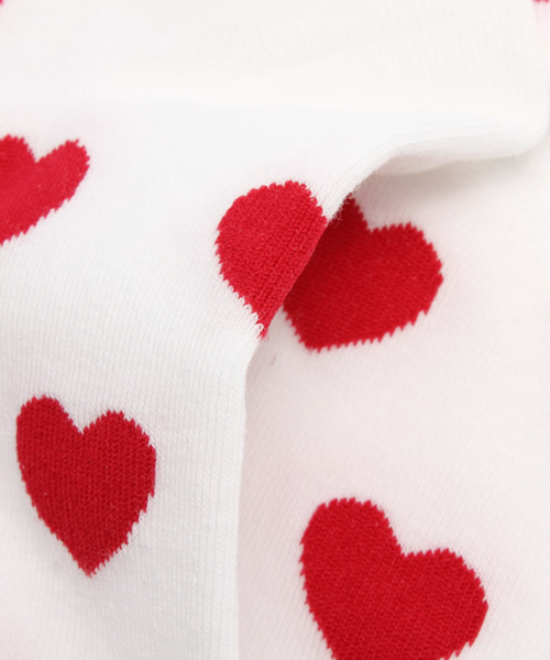 WEGO（ウィゴー）の「WEGO/ハートソックス（ソックス/靴下・レディース・その他1・FREE）」の3枚目の写真